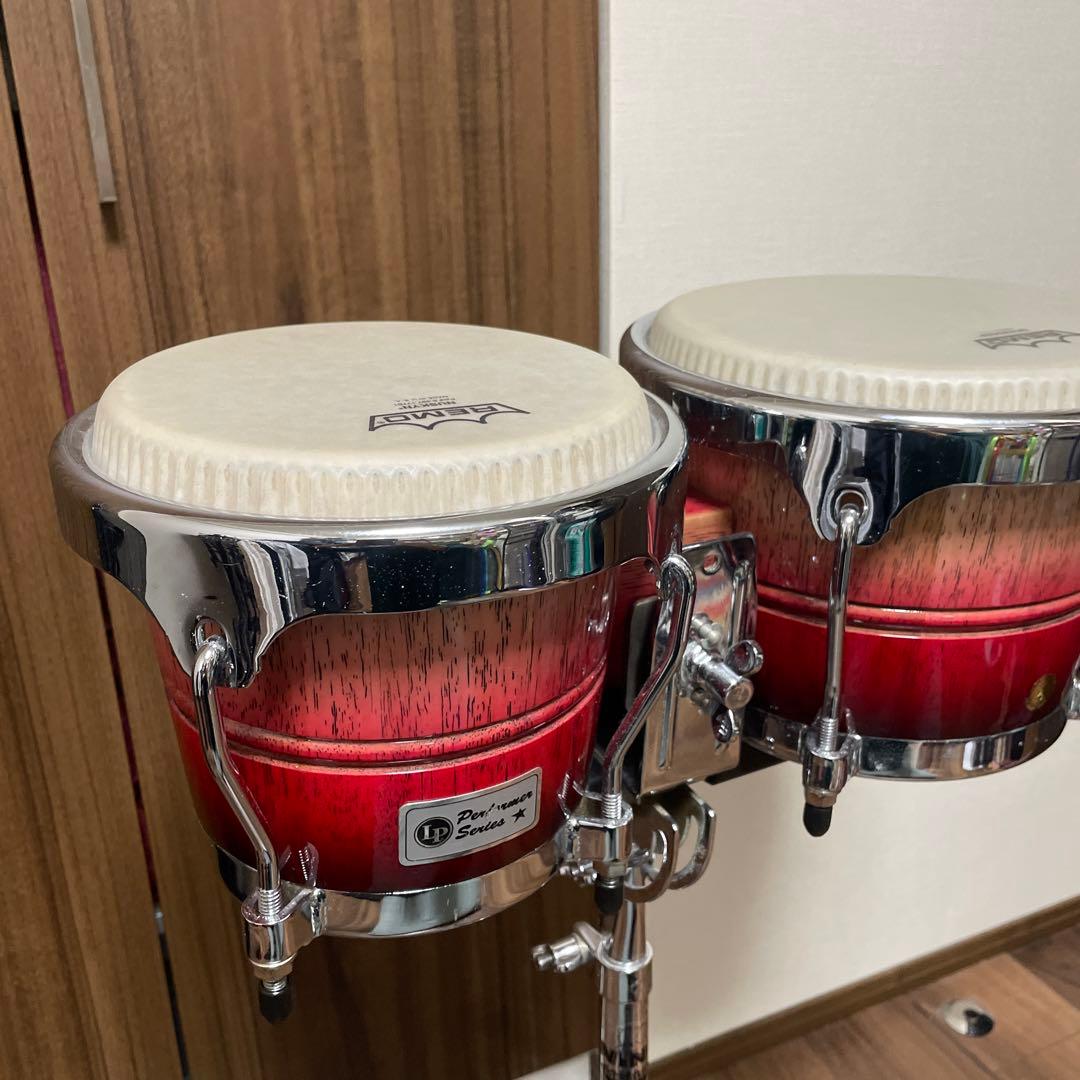 Remoヘッド交換済LP ボンゴ スタンド付き 超美品‼️