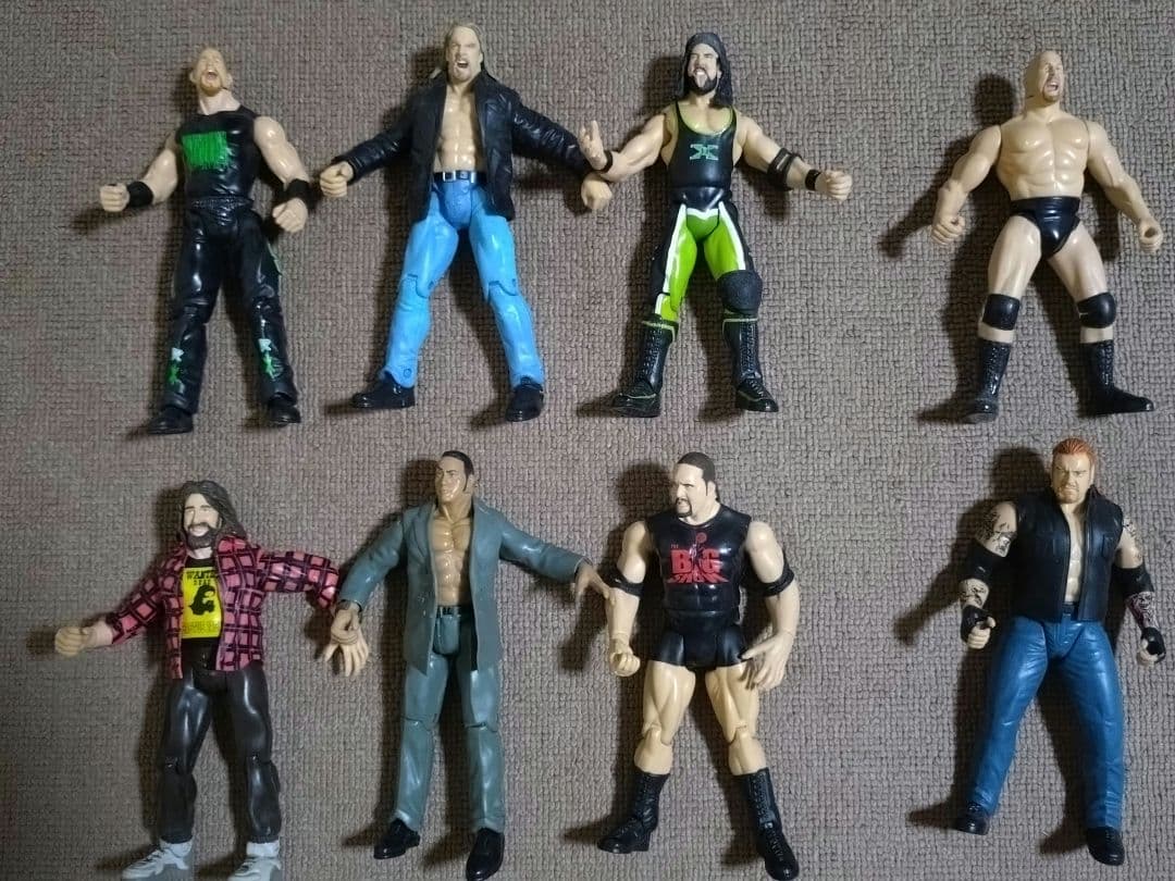WWF / WWE フィギュア 8体セット
