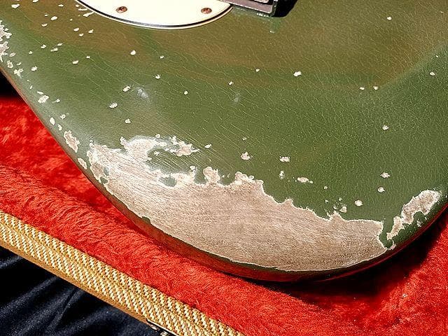 ギター CustomElectrolic Relic OliveGreen Strato