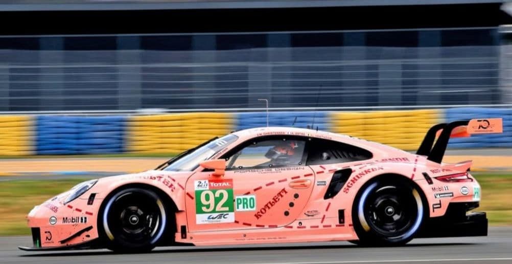 Porsche ボストンバッグ 地図模様 ピンク ピッグ