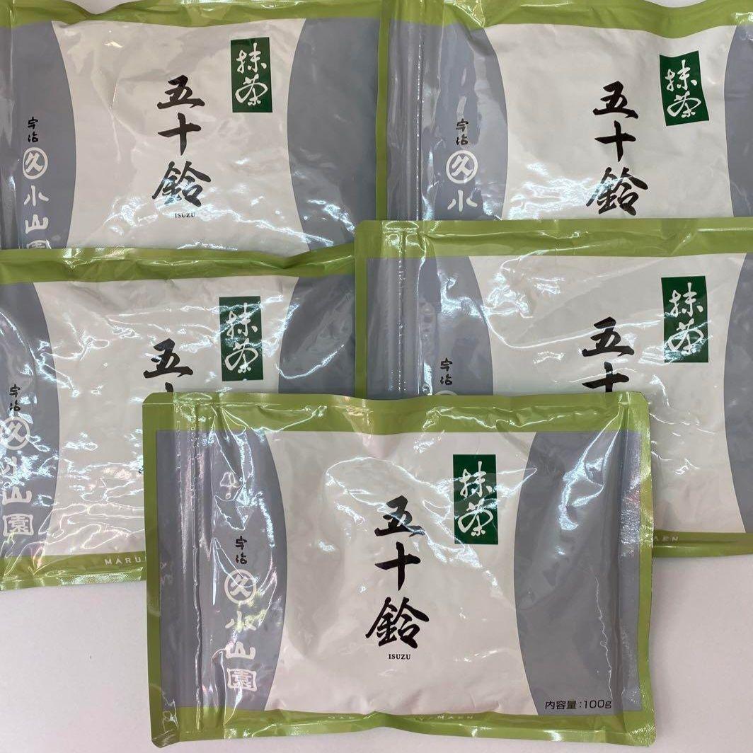 丸久小山園 抹茶 五十鈴 いすず 100g袋×6