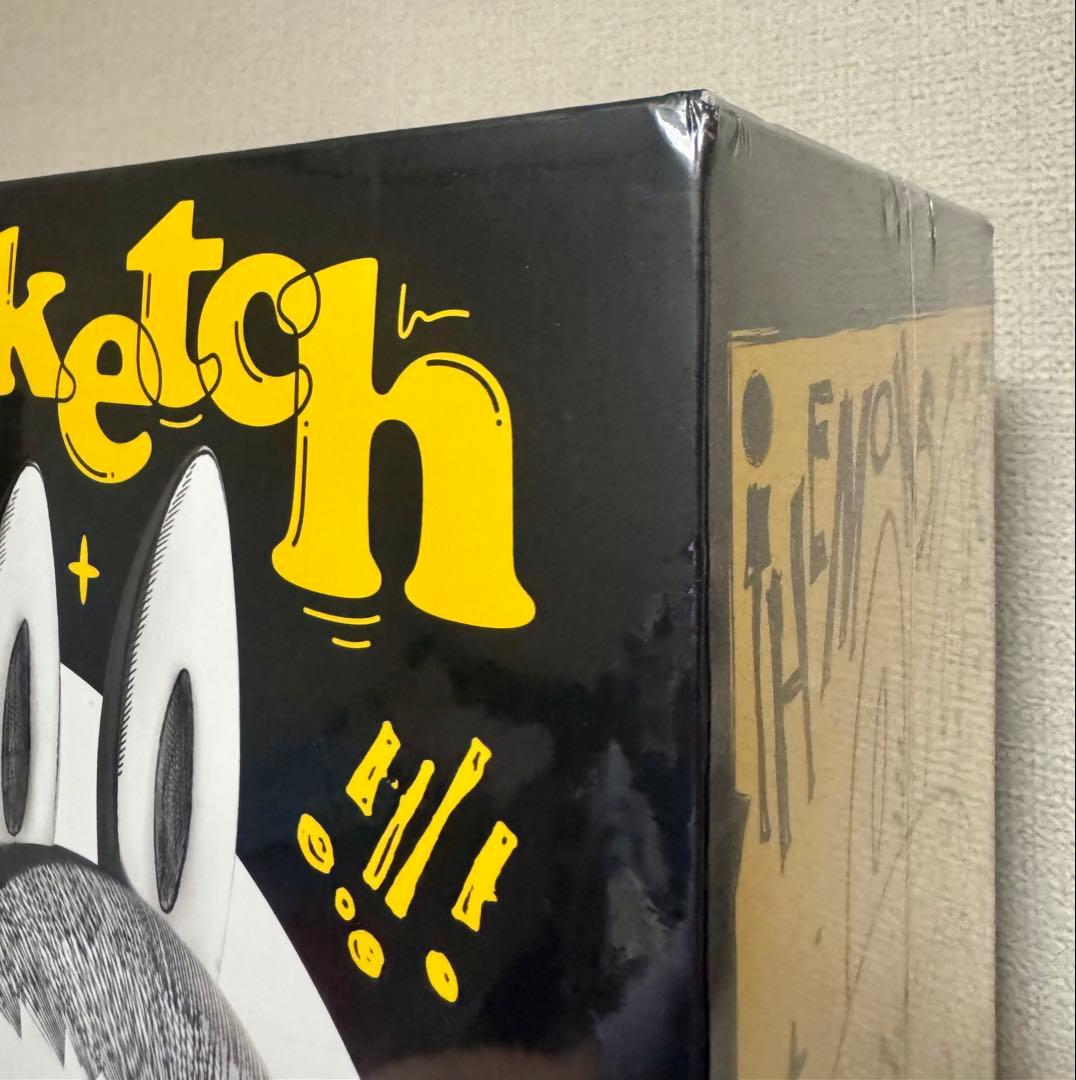 即日発送】POP MART MEGA LABUBU sketch 400%