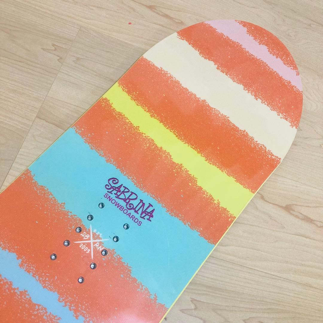 【匿名配送】★良品★SABRINA 141㎝ × ビンディングsize S