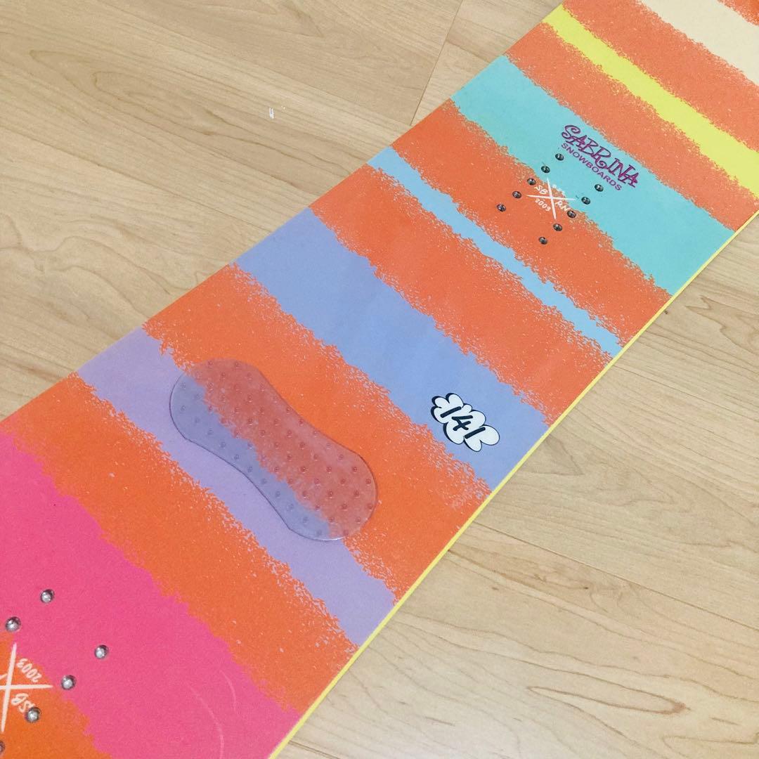 【匿名配送】★良品★SABRINA 141㎝ × ビンディングsize S