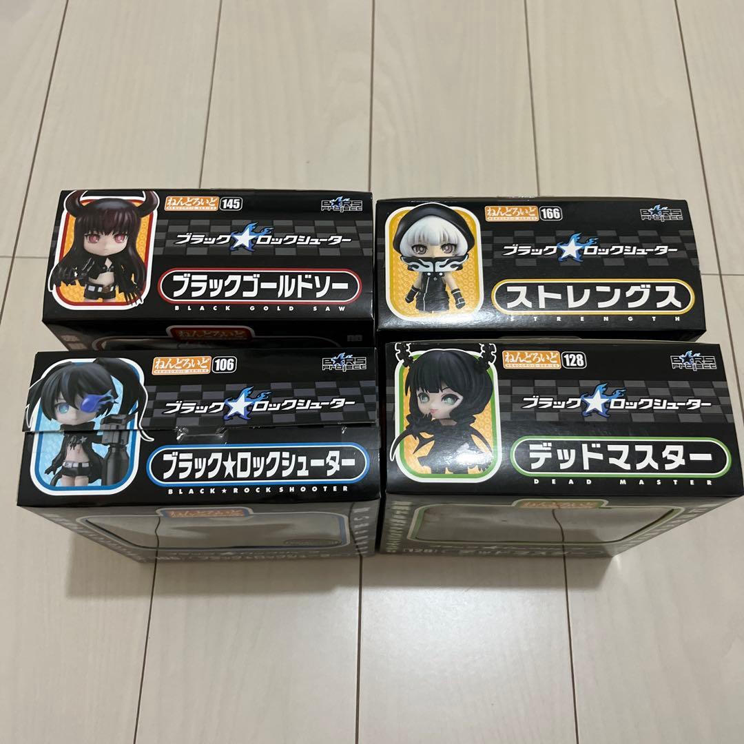 ブラック☆ロックシューター フィギュア4体セット