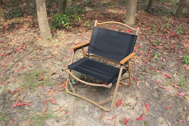 フォールディングチェア　アウトドアチェア アルミ合金 キャンプ椅子　2点セット
