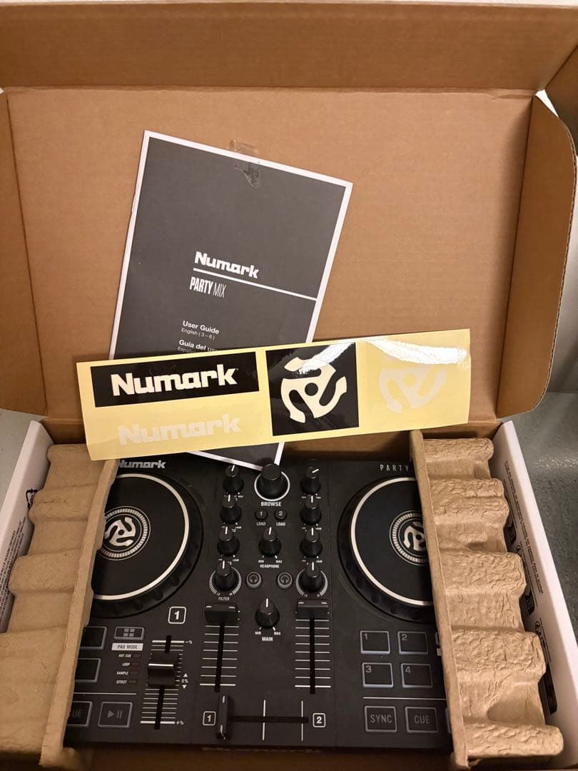 Numark PARTY MIX DJコントローラー 最新機種！！動作確認済み！