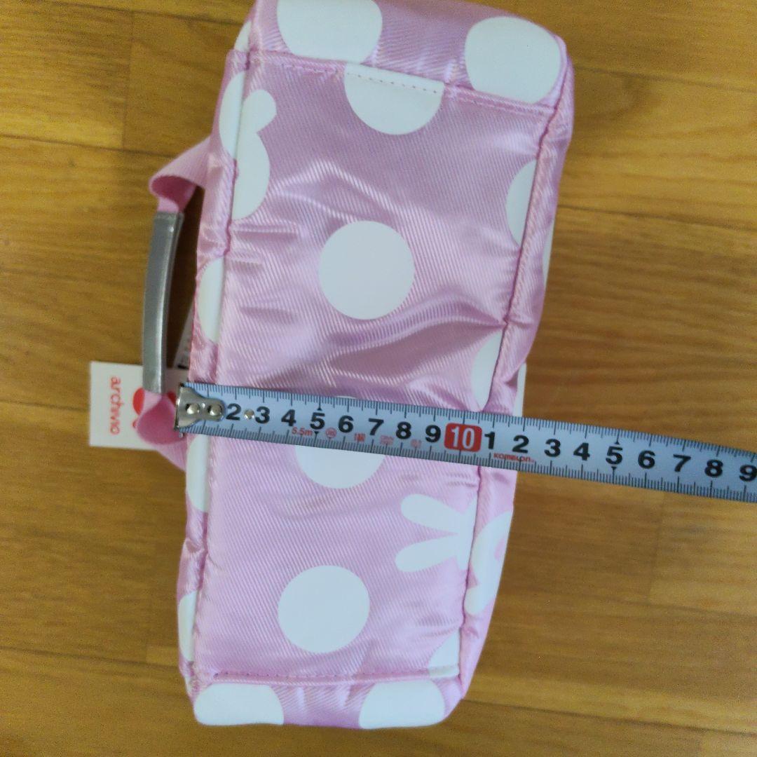 新品　archivio ピンク 水玉 ゴルフカートバッグ