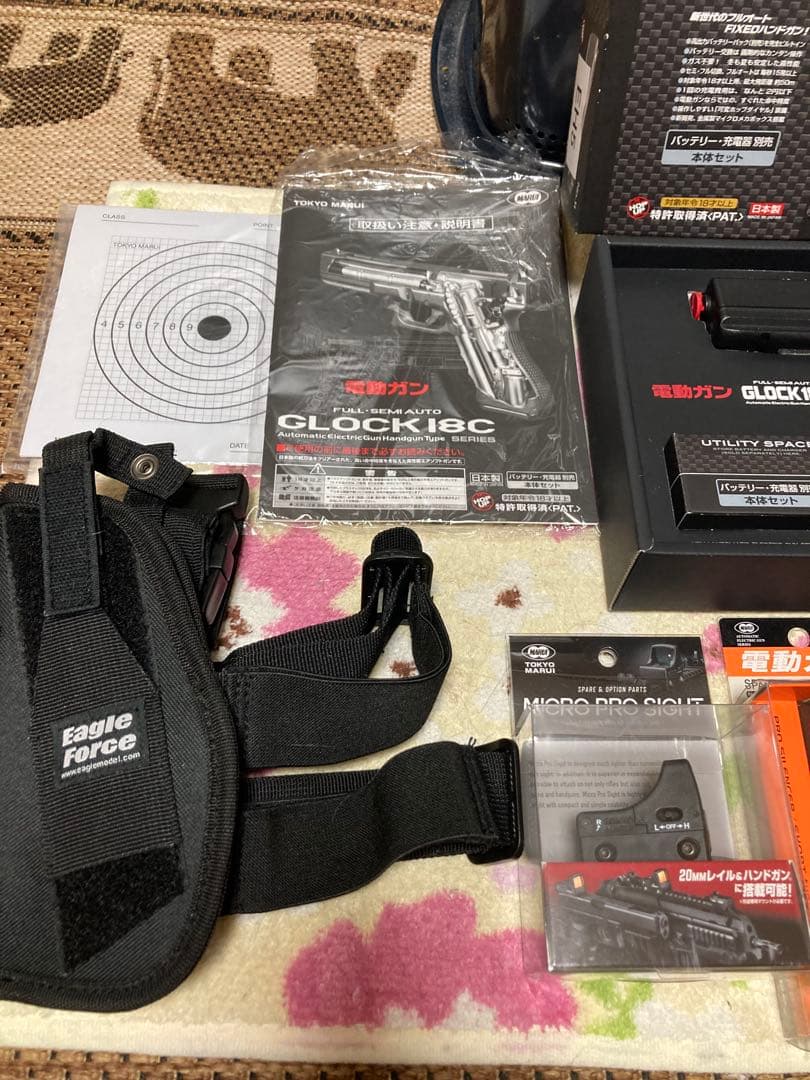 東京マルイ　GLOCK18C お得フルセット　28日以後はパラ売り