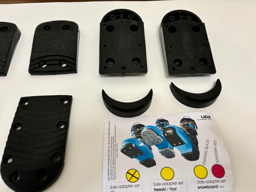 UPZブーツ SKI ADAPTER+MOON PARTS 定価¥18,212