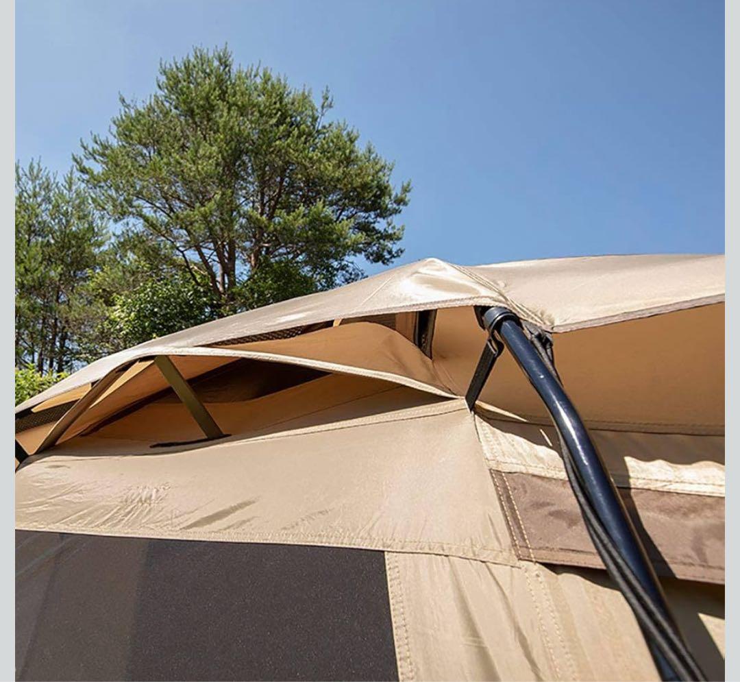 ogawaアウトドア キャンプ テント ロッジドーム型 ファシル 4人用2737