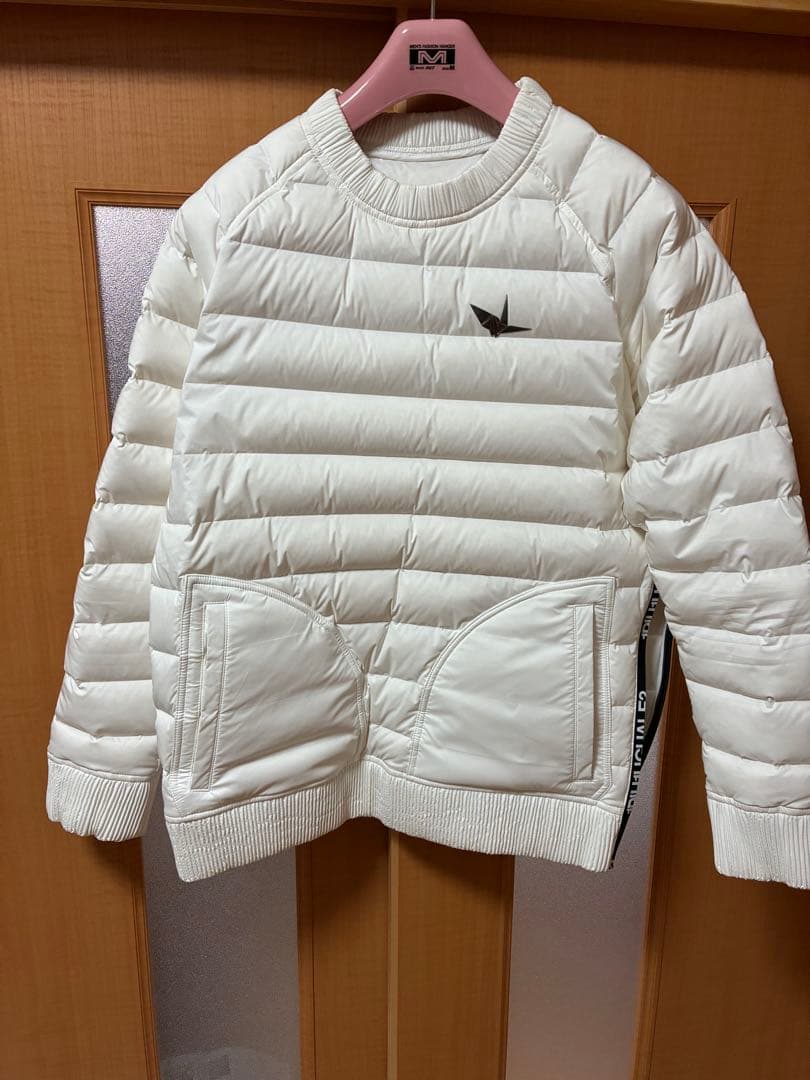 1piu1uguale3 ホワイト ダウンジャケット