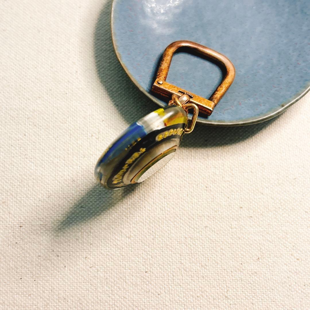 ブルボン キーホルダー Castolin コンパス フランス方位磁針 レイモン