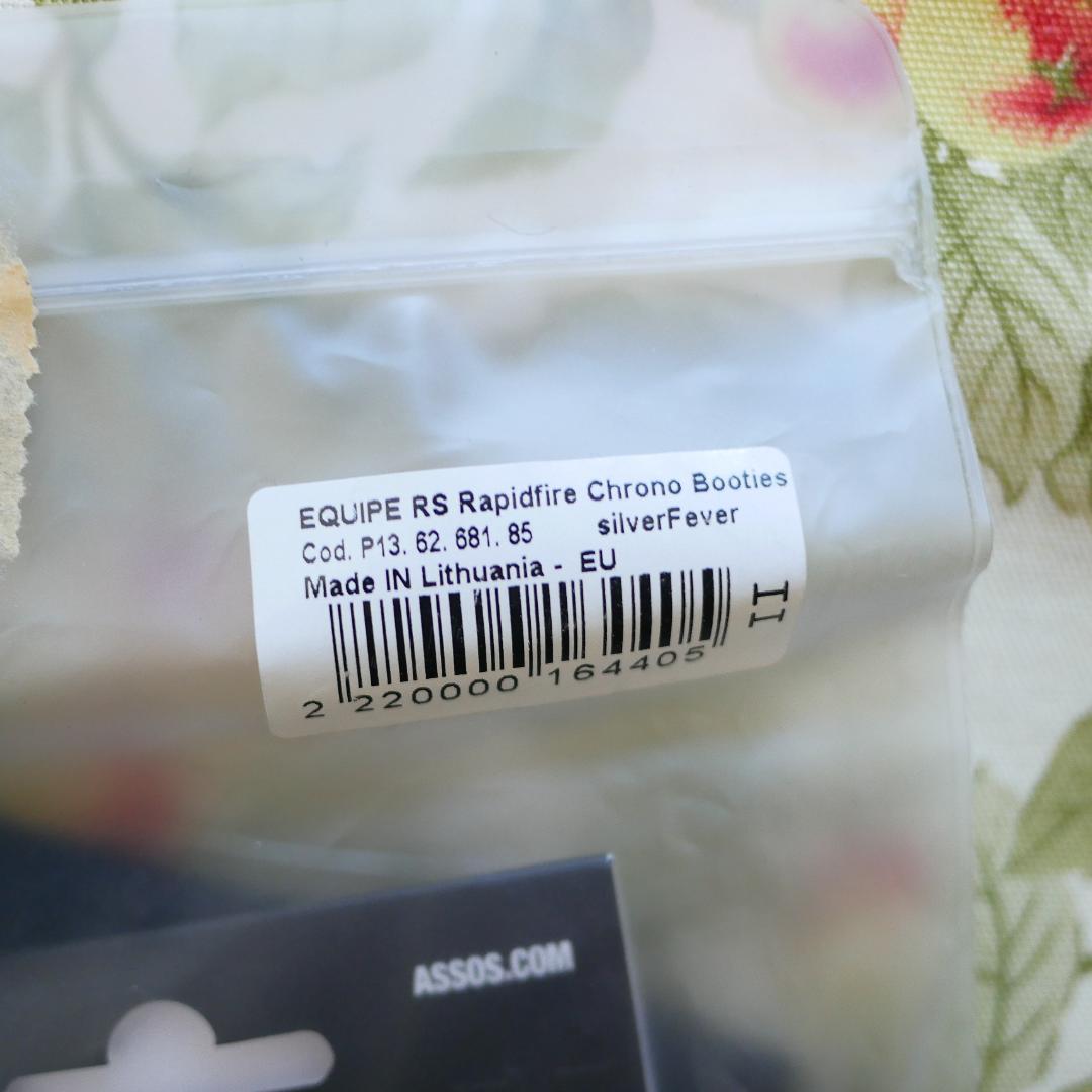 選手支給品 クベカアソス エアロシューズカバー Equipe RS ASSOS