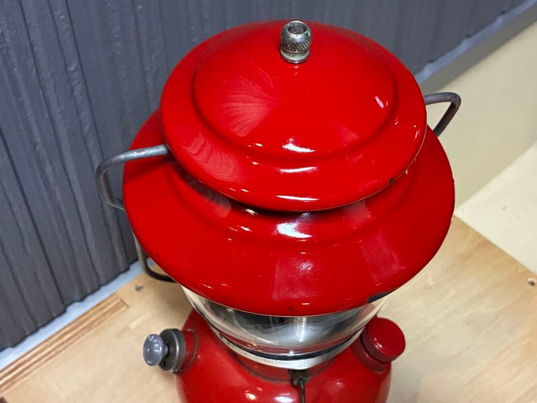 メンテ済》コールマン【'76年06月製200Aランタン】ホワイトボーダー