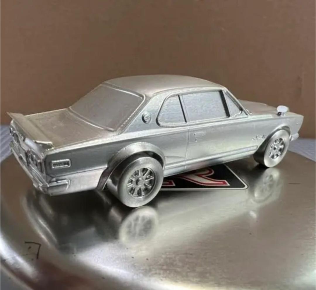タルガ タッカー アルミ削り出し1/64日産 スカイライン 専用缶ケース入り