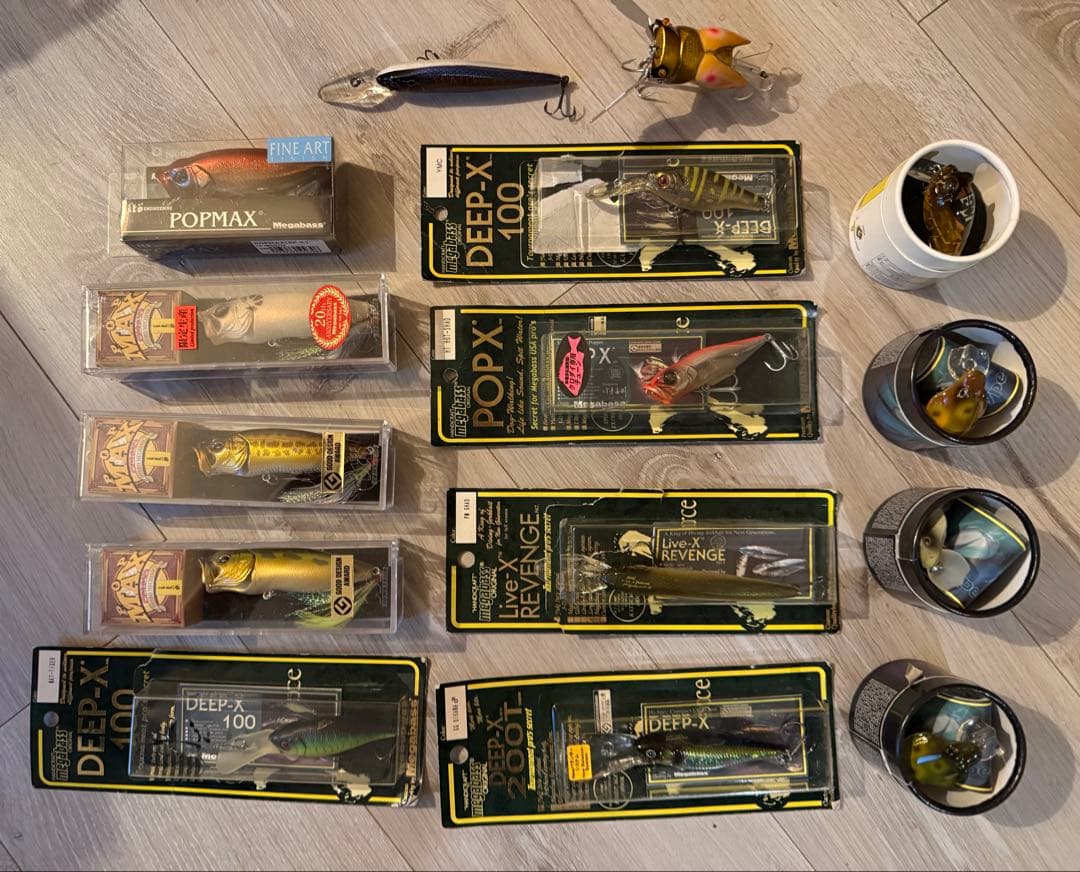 【激レア入り】メガバス ルアー 詰め合わせPOPMAX／POPX