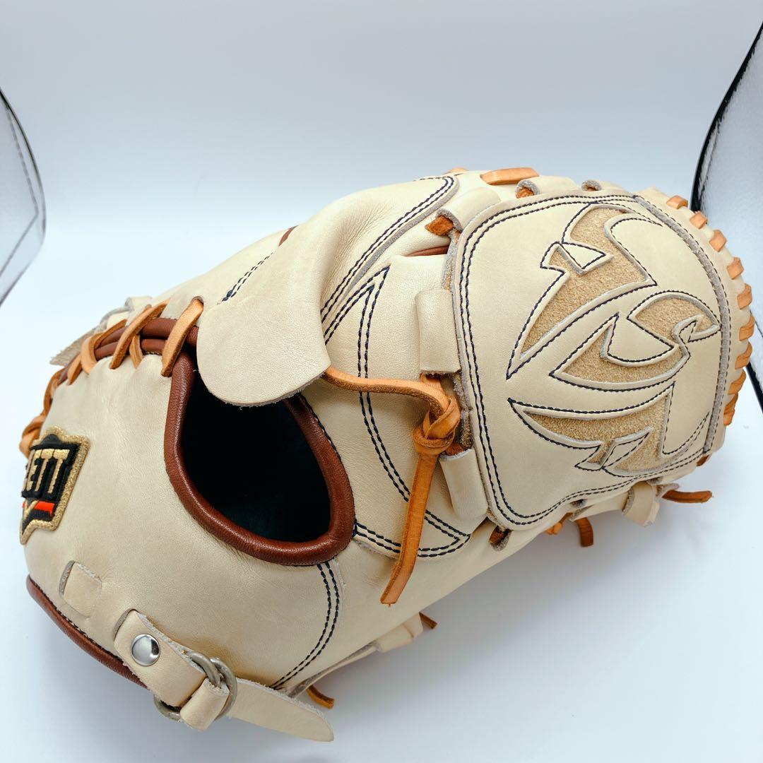 【美品】ZETT プロステイタス 軟式 投手用グローブ　オーダー　藤浪モデル