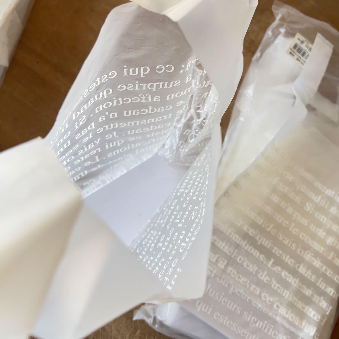 ベーシールでお願いします。花屋園芸店当店使用レジ、ギフト袋処分その12