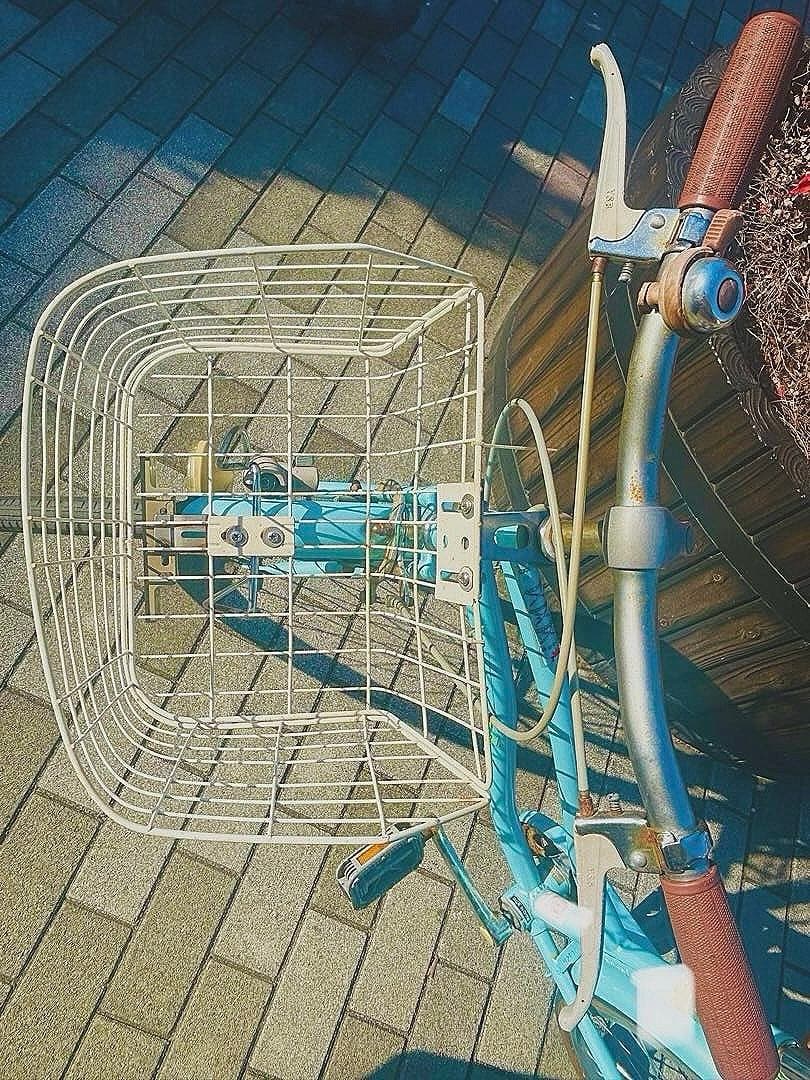 東京都内　引き渡し限定　子供用自転車　水色　24インチ　De angelis