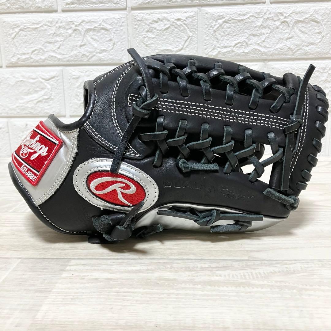 希少　ローリングス　軟式グローブ　ゲーマー　gamer オールラウンド　シルバー