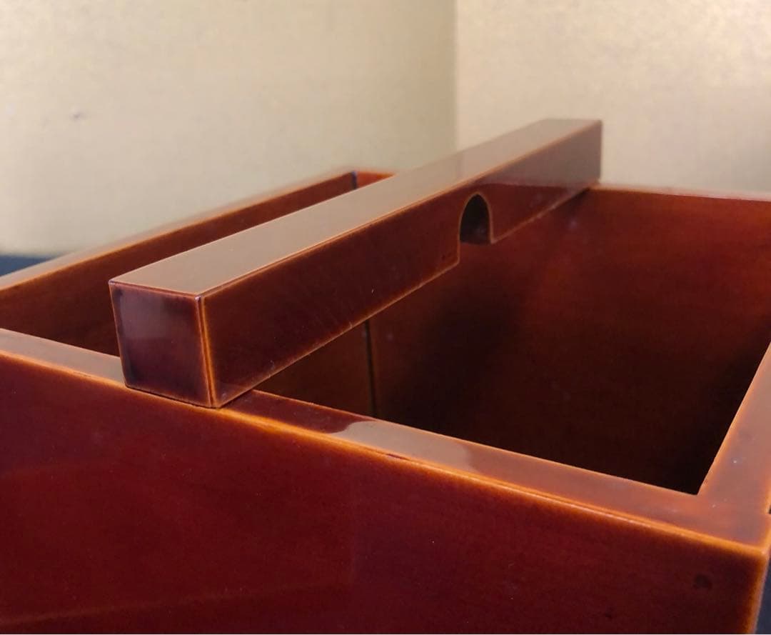 《R》茶道具 飛騨春慶塗 釣瓶水指 木製漆器　260116き4