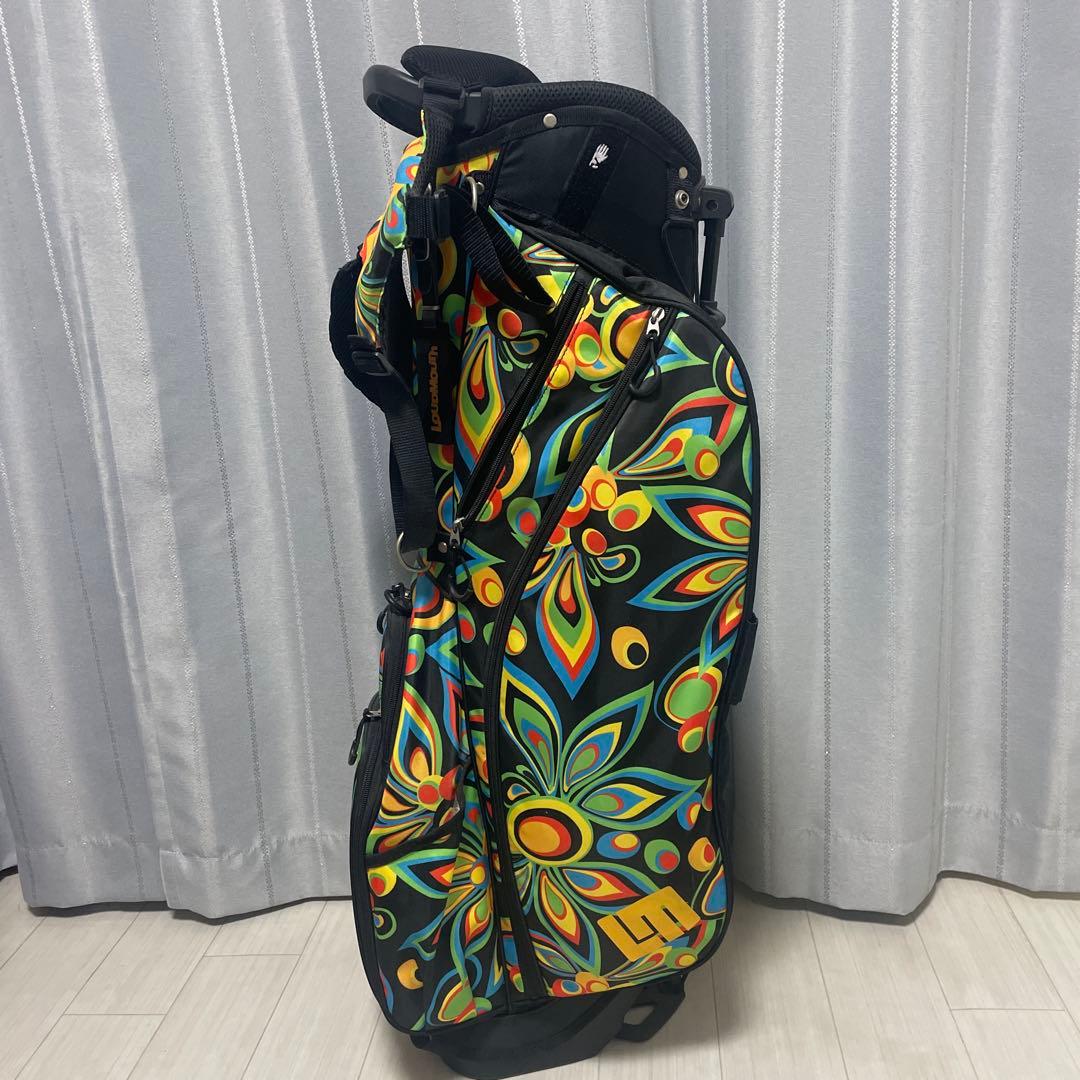 LouD MouTh (ラウドマウス)カラフルな葉模様のキャディバッグ