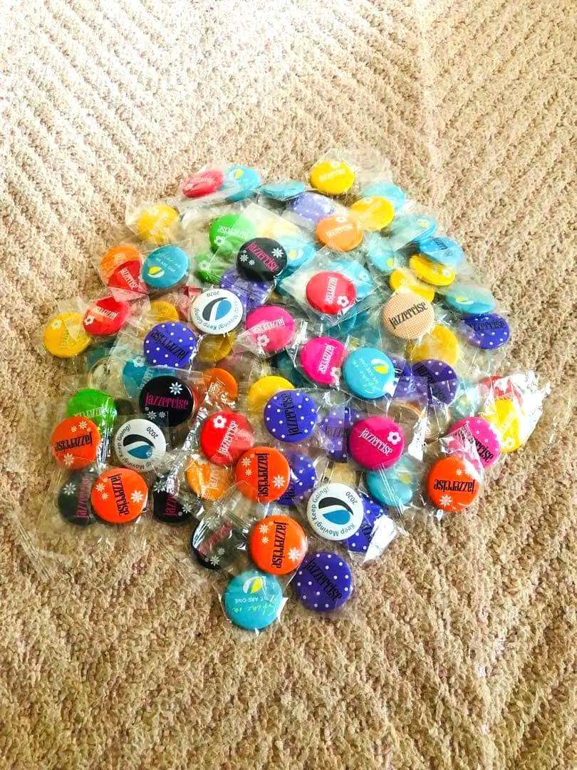 バラ売りOK！！JAZZERCISE缶バッチ②⑤⑥