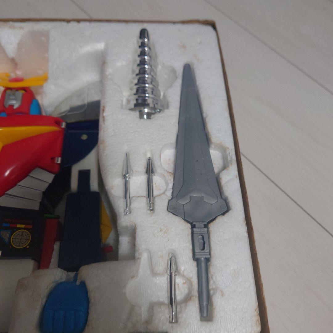 昭和レトロ クローバー当時物 無敵鋼人ダイターン3 電動巨大セット