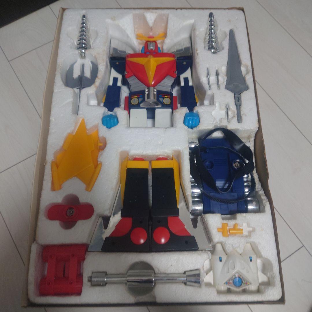 昭和レトロ クローバー当時物 無敵鋼人ダイターン3 電動巨大セット