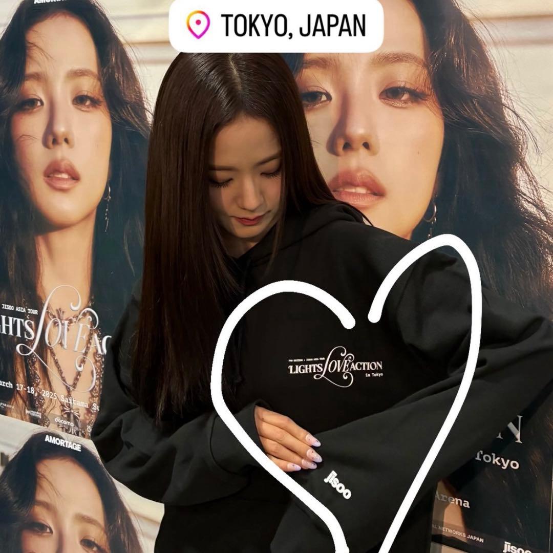 s*.様 《新品未開封》BLACKPINK JISOO ジス HOODIE Mサ
