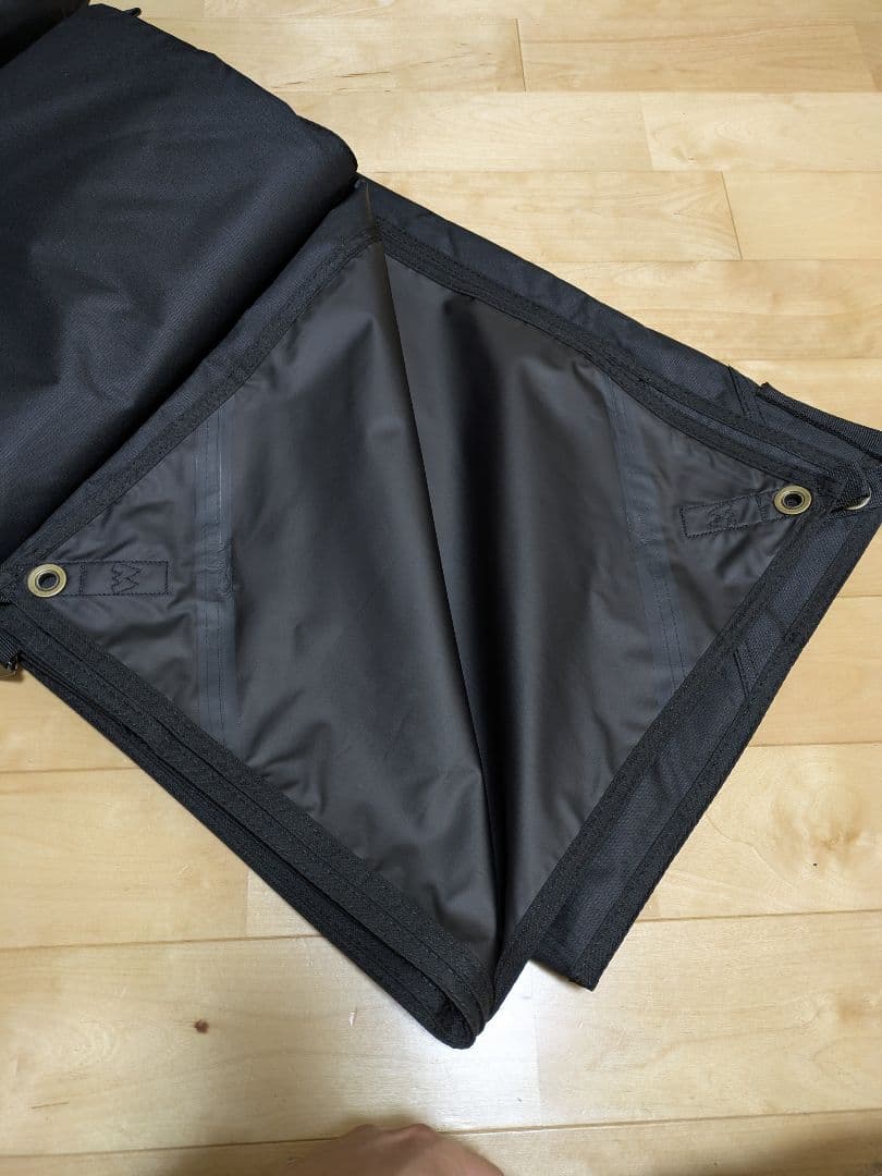 マックワン　レクタ タープ L ブラック Macone