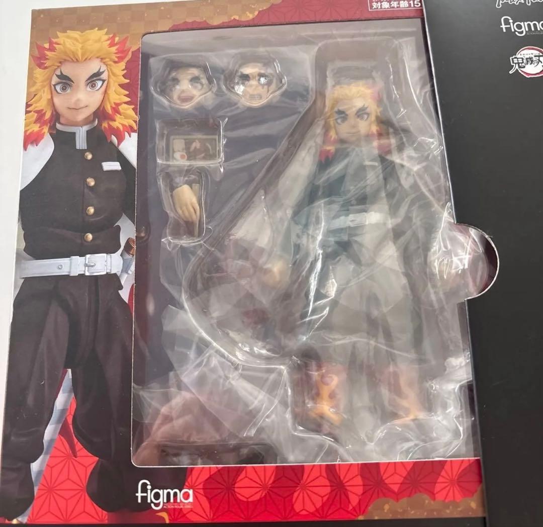 【購入特典付】figma 鬼滅の刃 煉獄杏寿郎 塗装済み可動フィギュア　無限列車