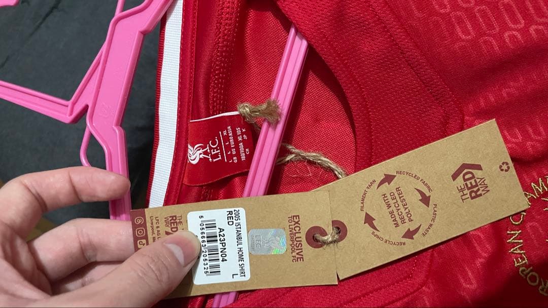 リヴァプール ジェラード ユニフォーム 正規品 新品未使用 04/05