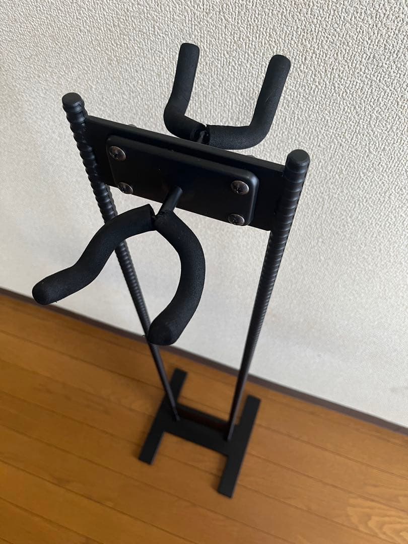 ギタースタンド　ディスプレイスタンド　2本掛け　ギターハンガー PRS エレキ