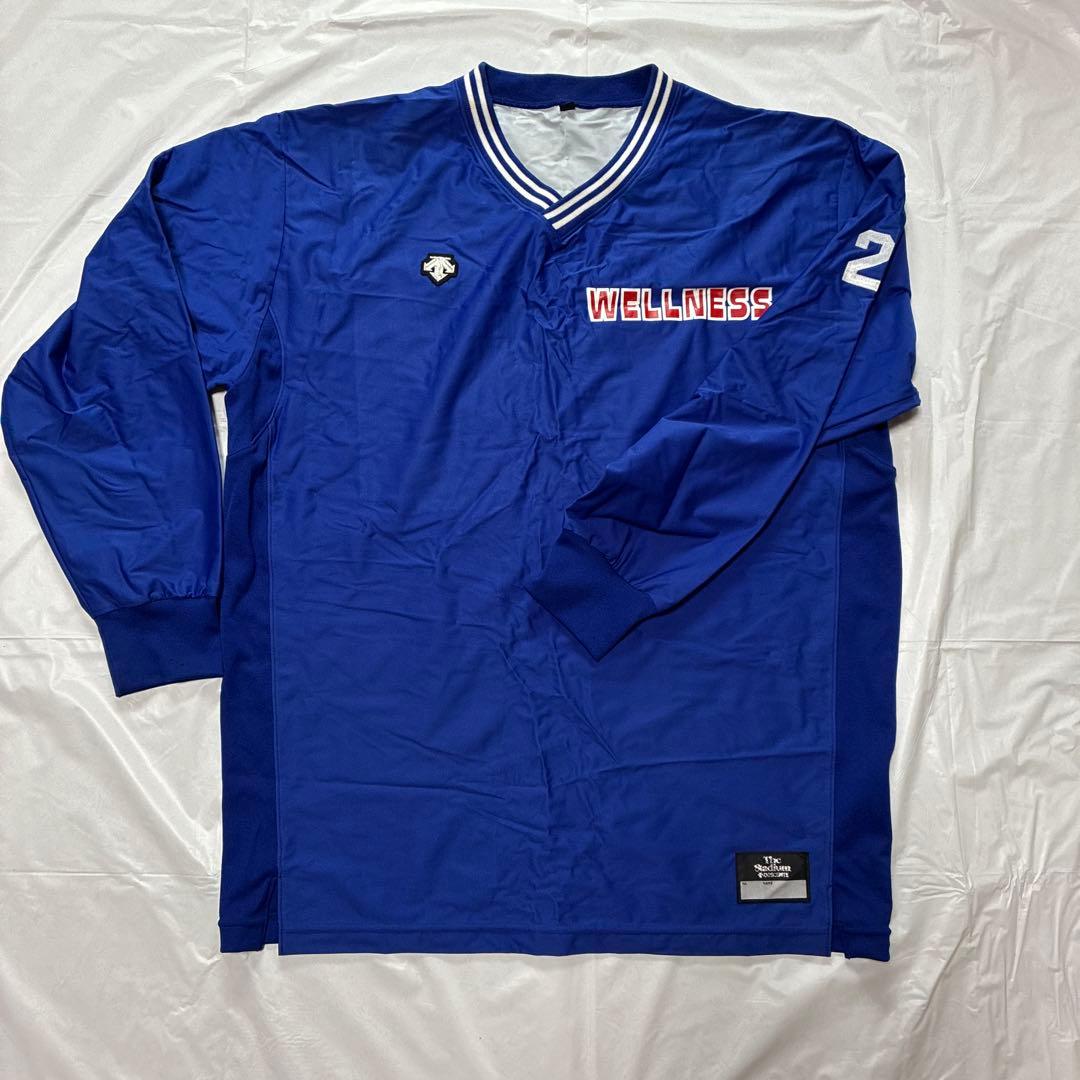 デサント　ウィンドブレーカー　日本ウェルネススポーツ大学　Lサイズ　ISHII入