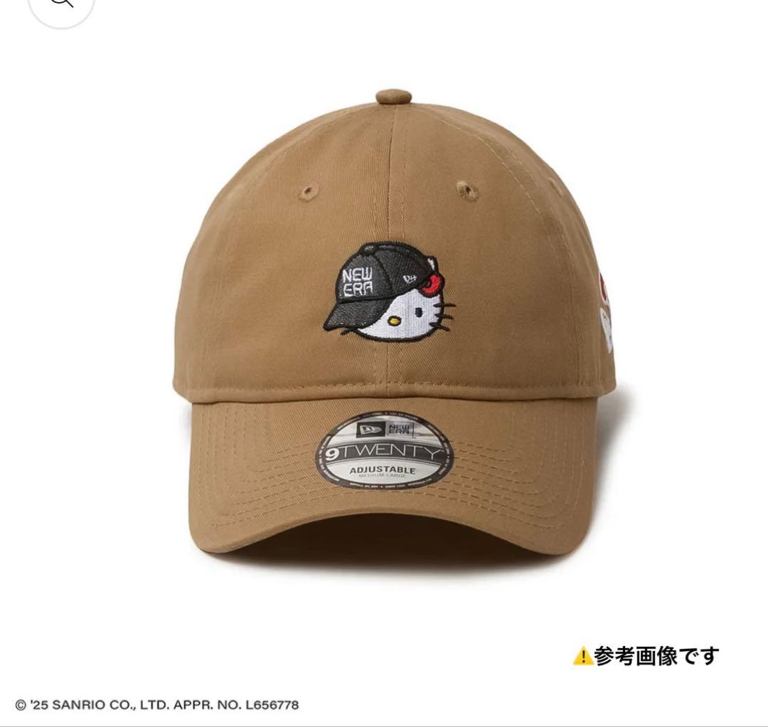 【紙タグ付き★未着用品】NEW ERAニューエラ×ハローキティ限定コラボキャップ