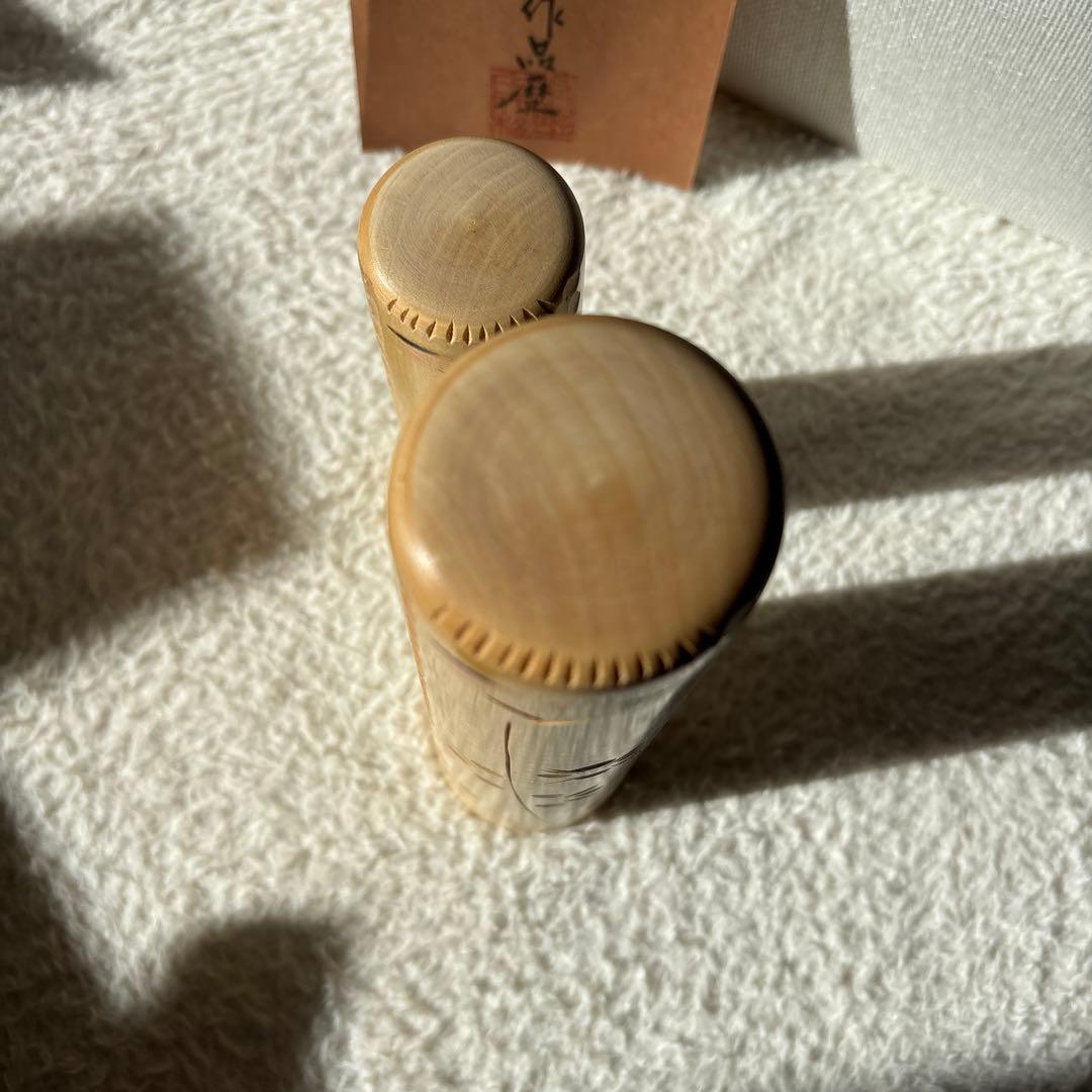 ヴィンテージ KANO 千代松 創作こけし 22cm 16cm