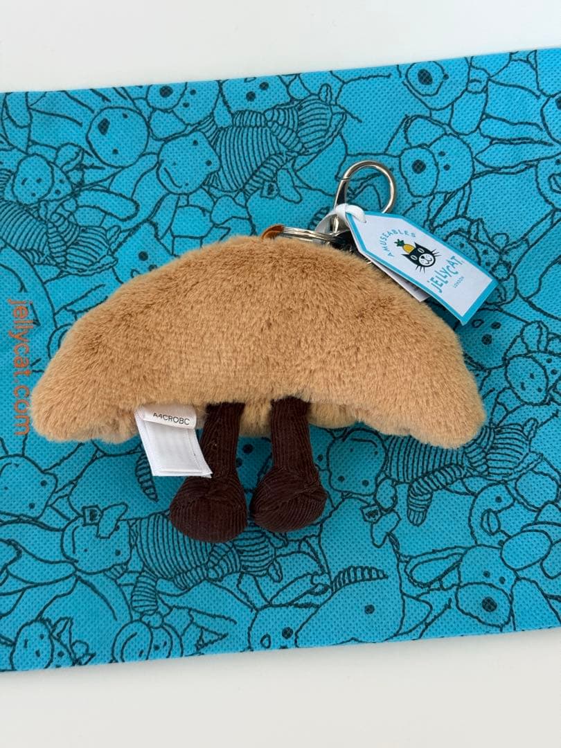 ぬいぐるみ Amuseable croissant bag charms