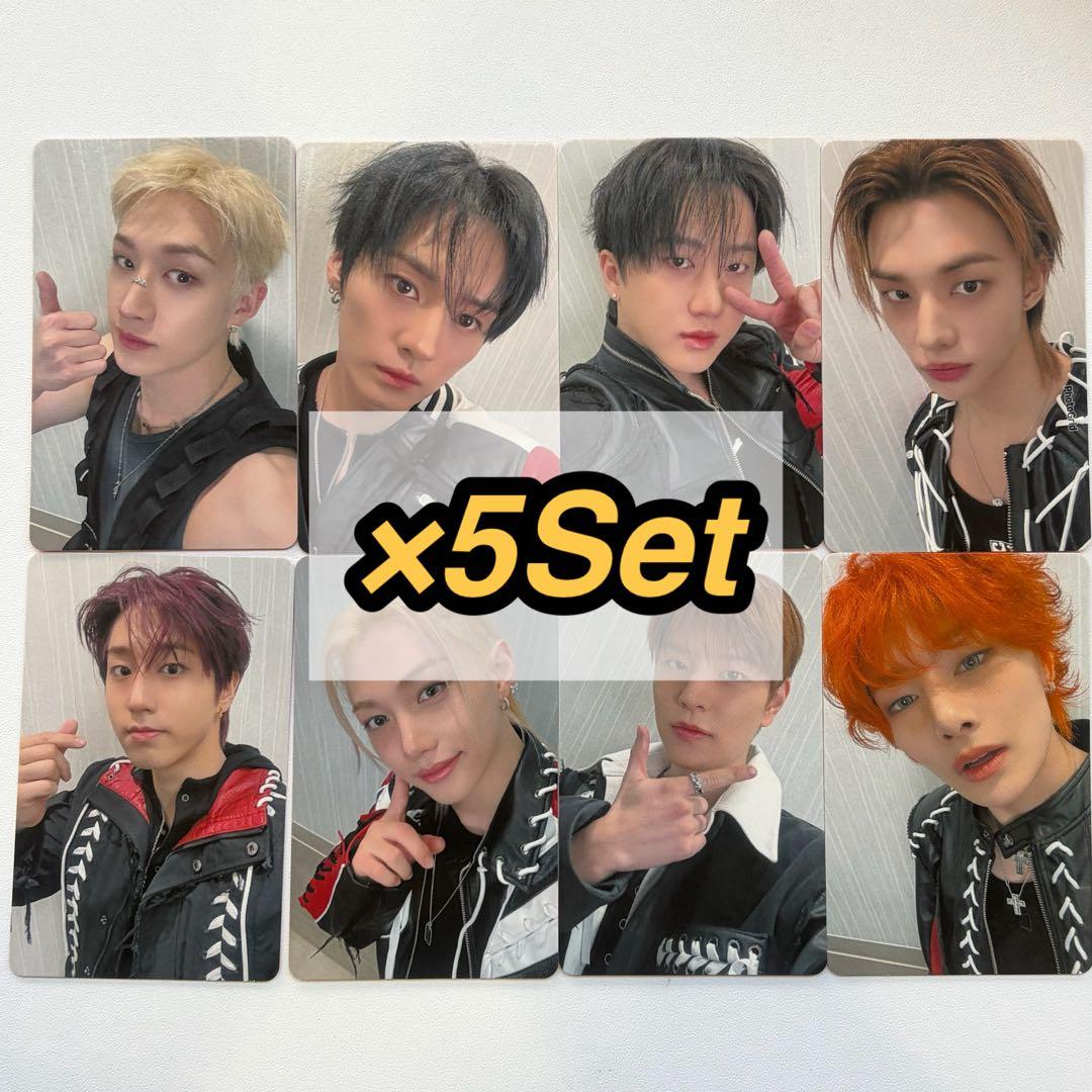 stray kids オフイベ 2/1 幕張 会場限定 トレカ 8種コンプ ×5