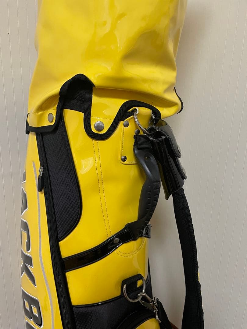 JACK BUNNY イエローゴルフバッグ