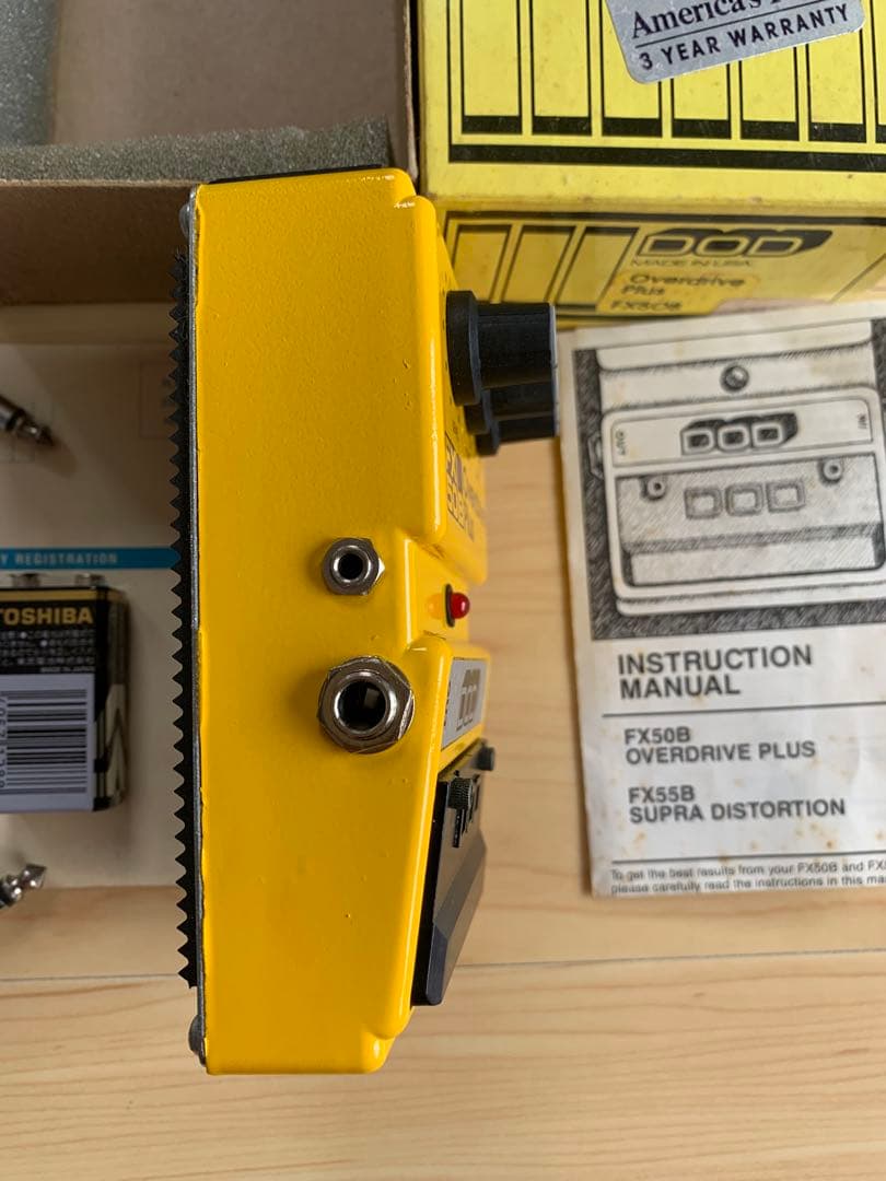 DOD FX50B Overdrive Plus ギターエフェクター
