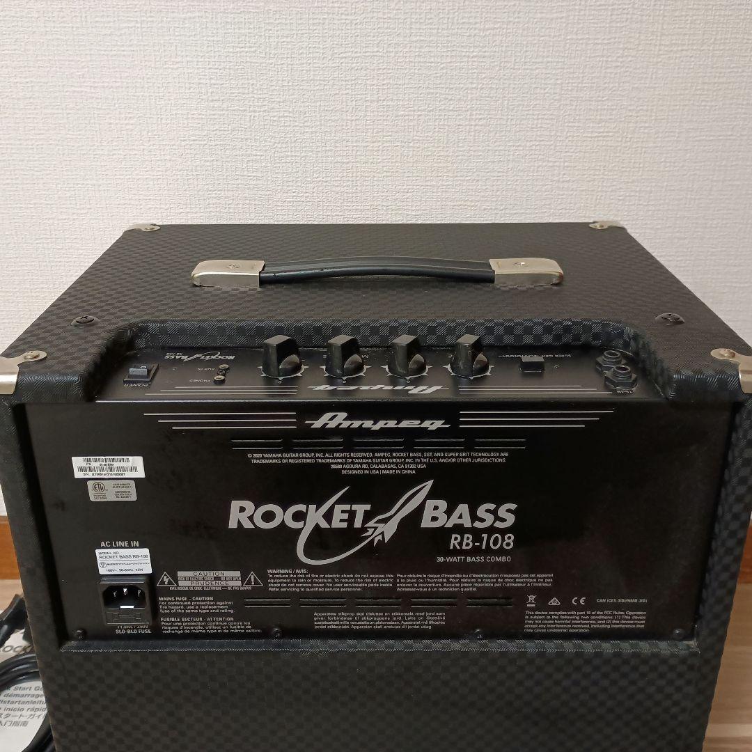 Ampeg RB-108 ベースアンプ （電源ケーブル,取扱説明書付属）