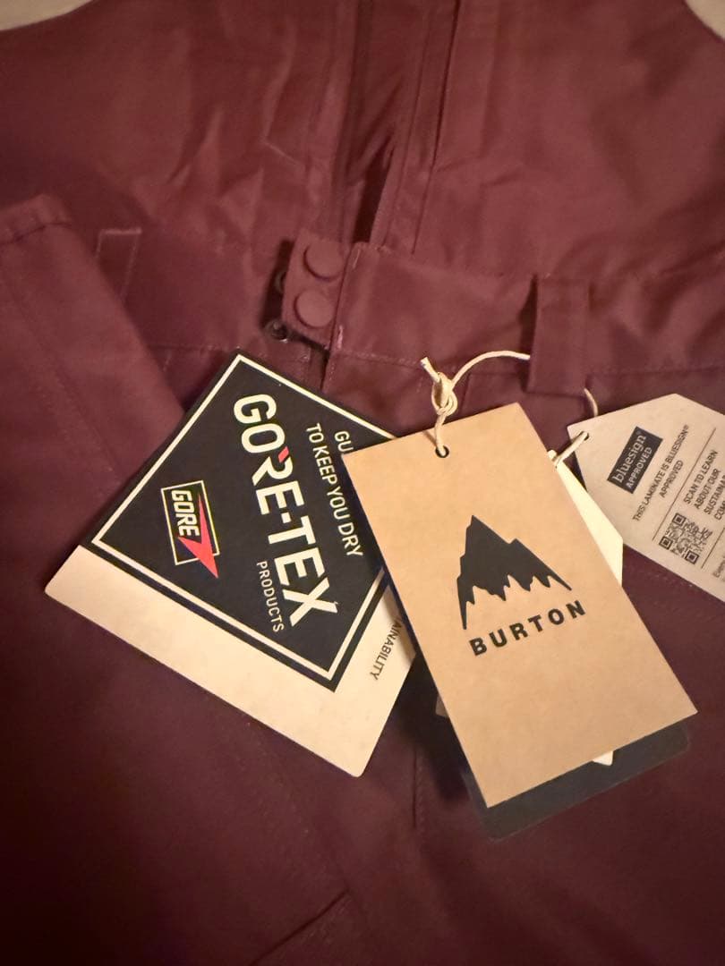 バートン　ゴアテックス　ビブパン　メンズSサイズ