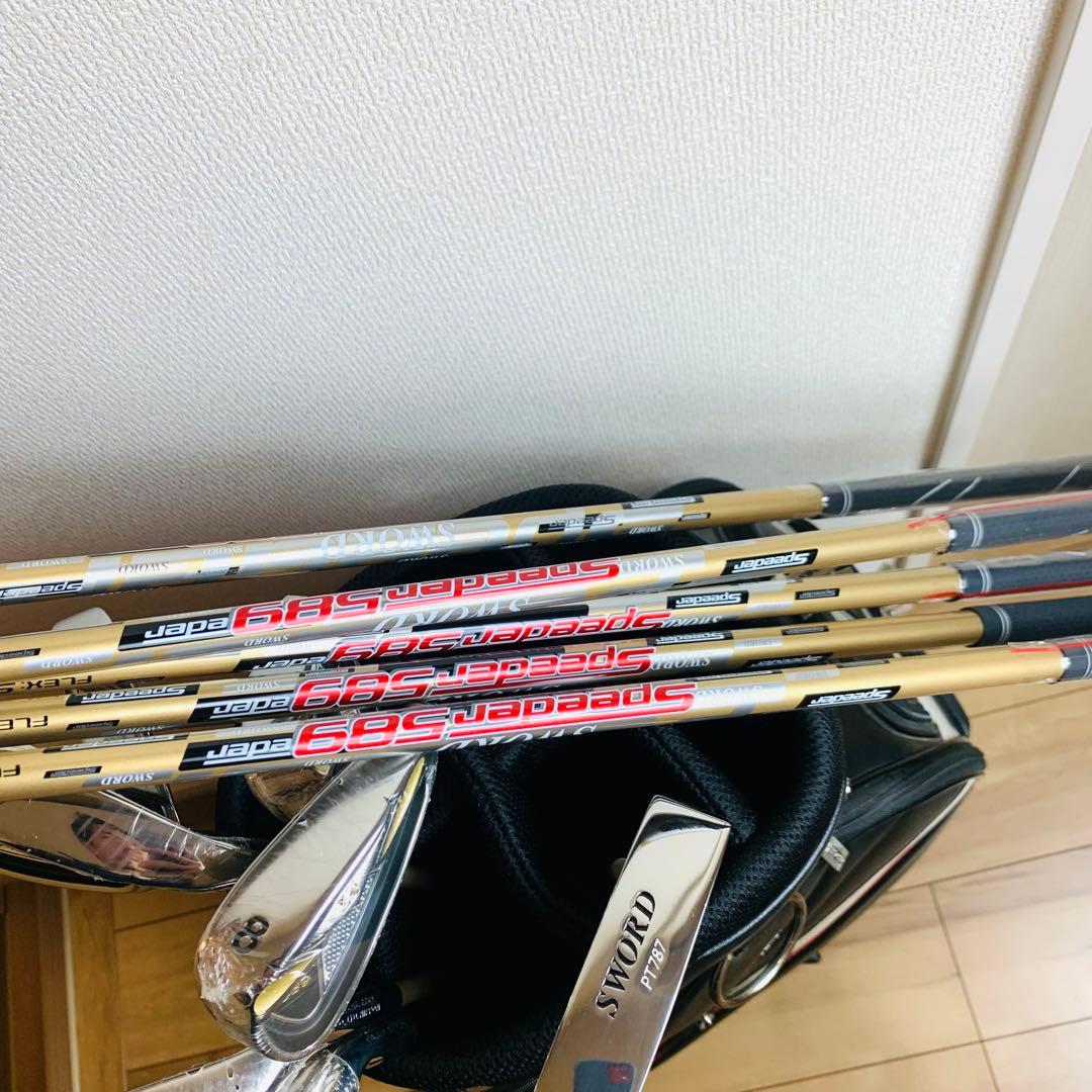 未使用級 KATANA SWORD SNIPER 589 ゴルフクラブフルセット