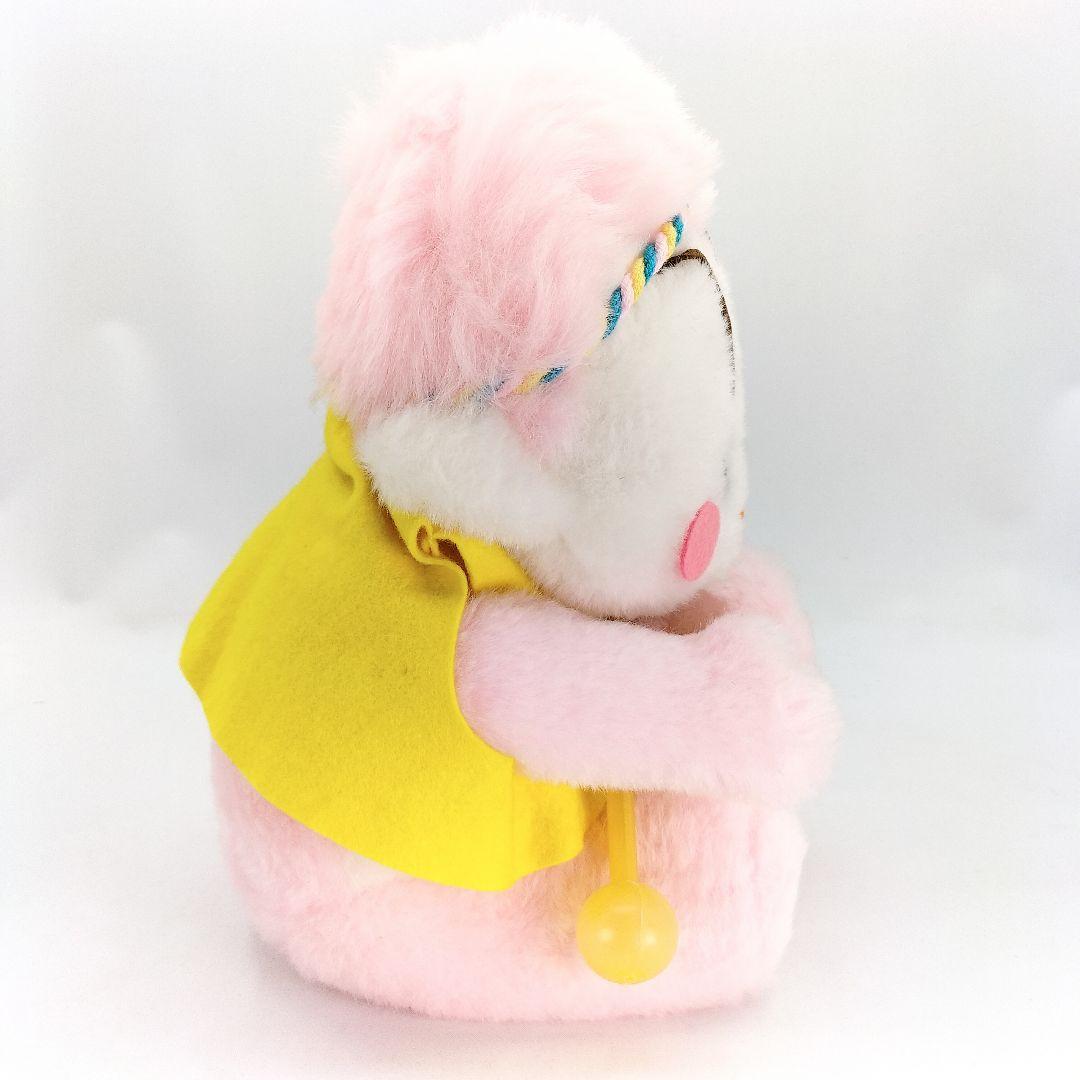 レトロ 孫悟空？猿？ ぬいぐるみ 詳細不明 当時物 ピンク