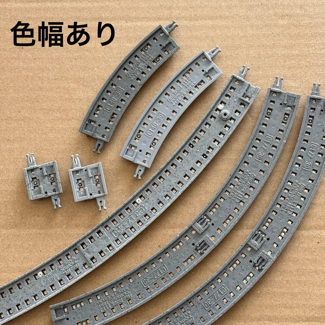 Nゲージレール　106本他パーツ詰合せ　トミックス　ファイントラック