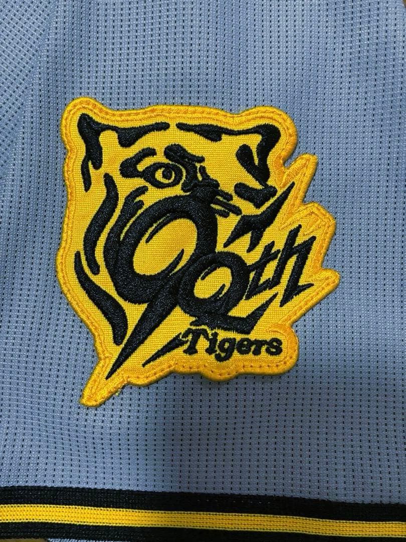 阪神 大竹耕太郎投手 49 ビジターユニフォームMサイズ 90周年ロゴ