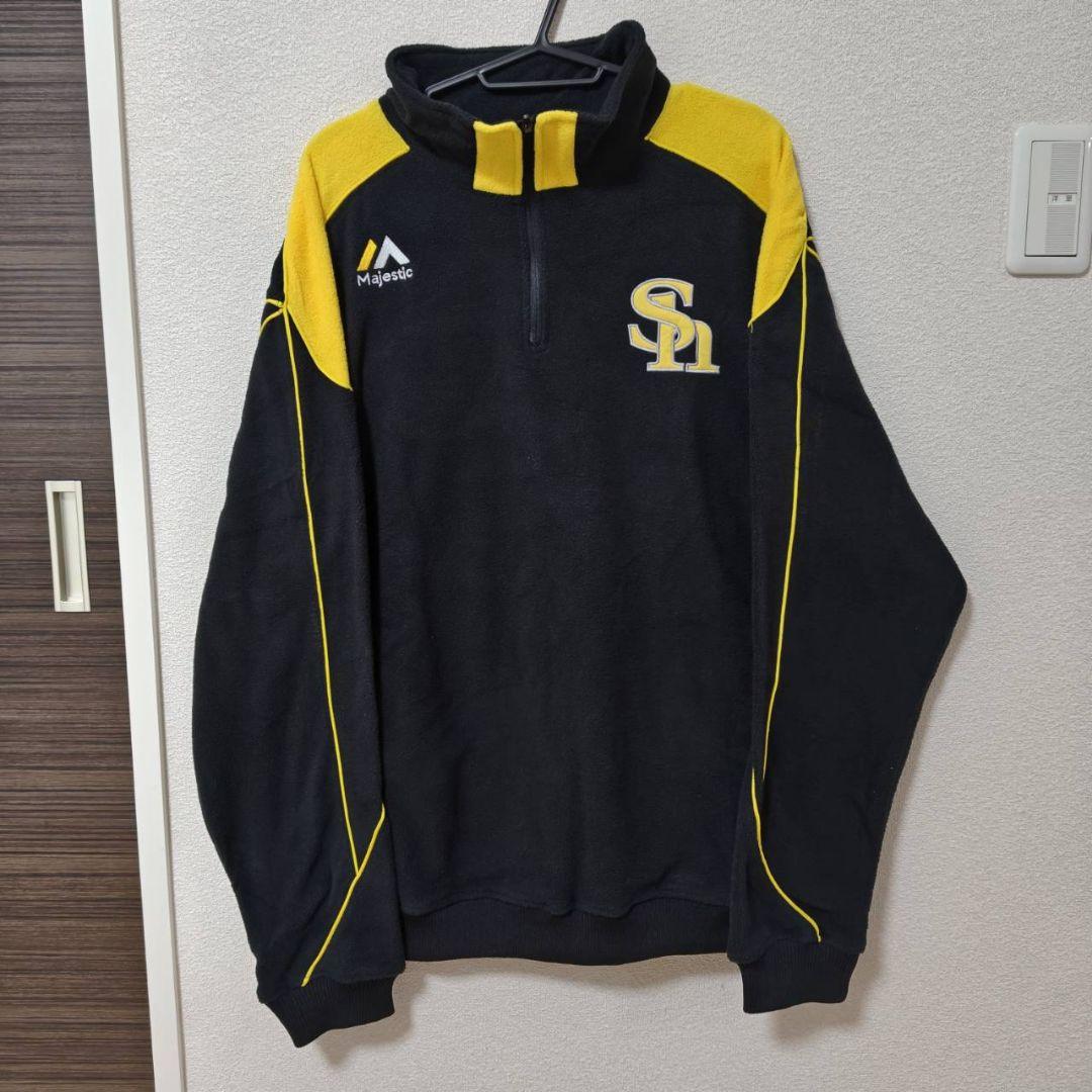 【新品タグ付】ソフトバンクホークス フリースジャケット　XL　選手着用モデル