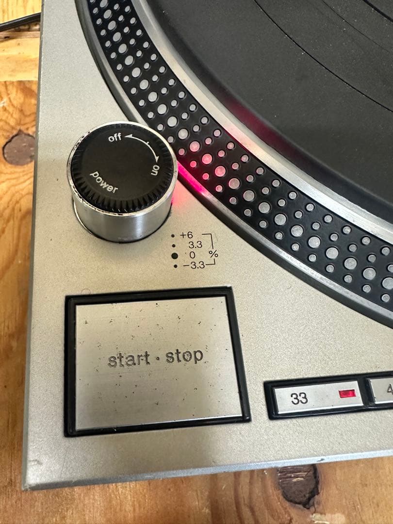 Technics SL-1200MK3Dターンテーブル1台